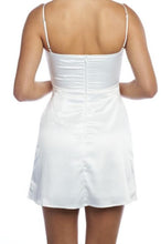 Load image into Gallery viewer, Lacey Mini Dress - White