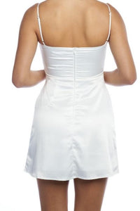 Lacey Mini Dress - White