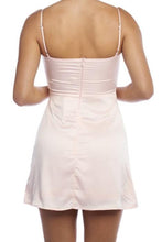 Load image into Gallery viewer, Lacey Mini Dress - Baby Pink