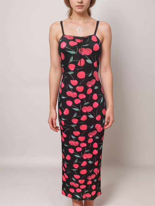 Cherry Bomb Midi Dress