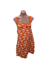 Load image into Gallery viewer, Orange Spring Cute Mini Dress