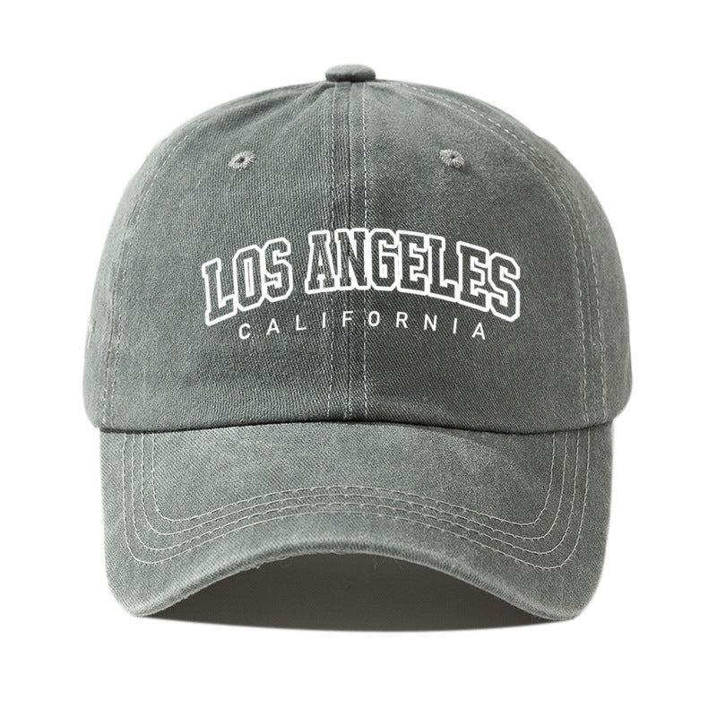 LA California Baseball Cap - Light Gray