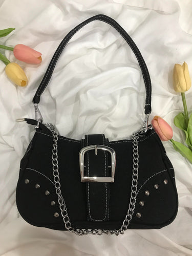 Black Chain Handbag