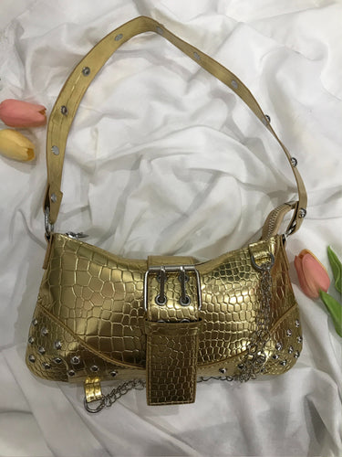 Gold Handbag