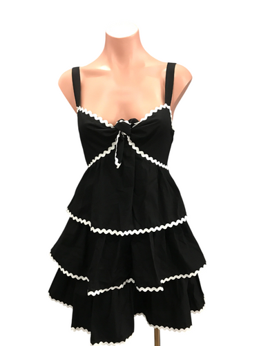 Black Gown Mini Dress