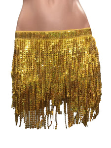 Gold Belly Dance Skirt