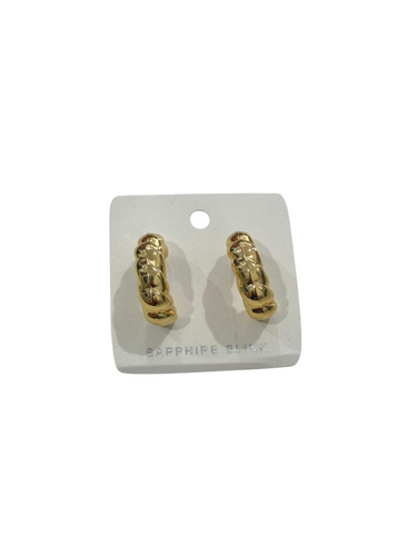 Candy Cone Gold Earrings