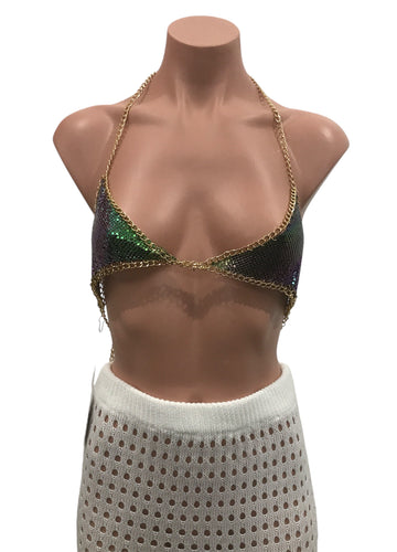 Bikini Gradation Mesh Chain