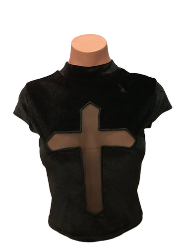 Cross Mesh Top