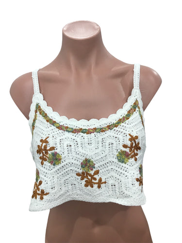 Flower Crochet Top