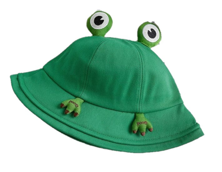 Frog Hat Green